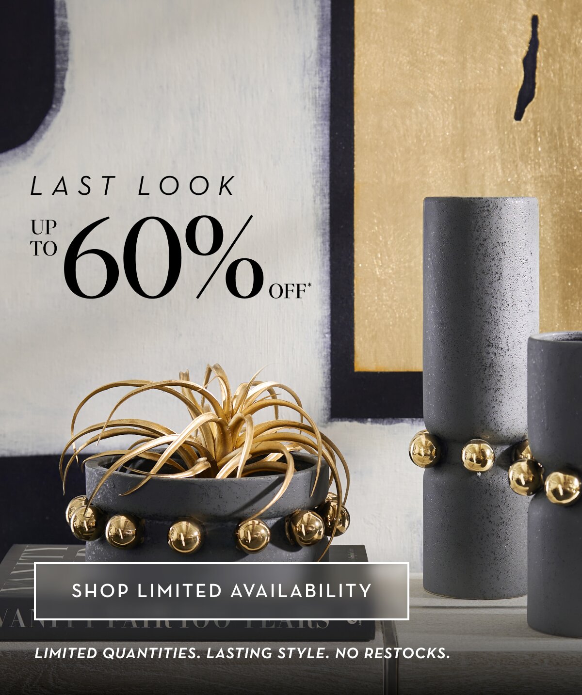 Last look, up tp 60% off