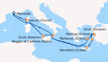 Carte itinéraire