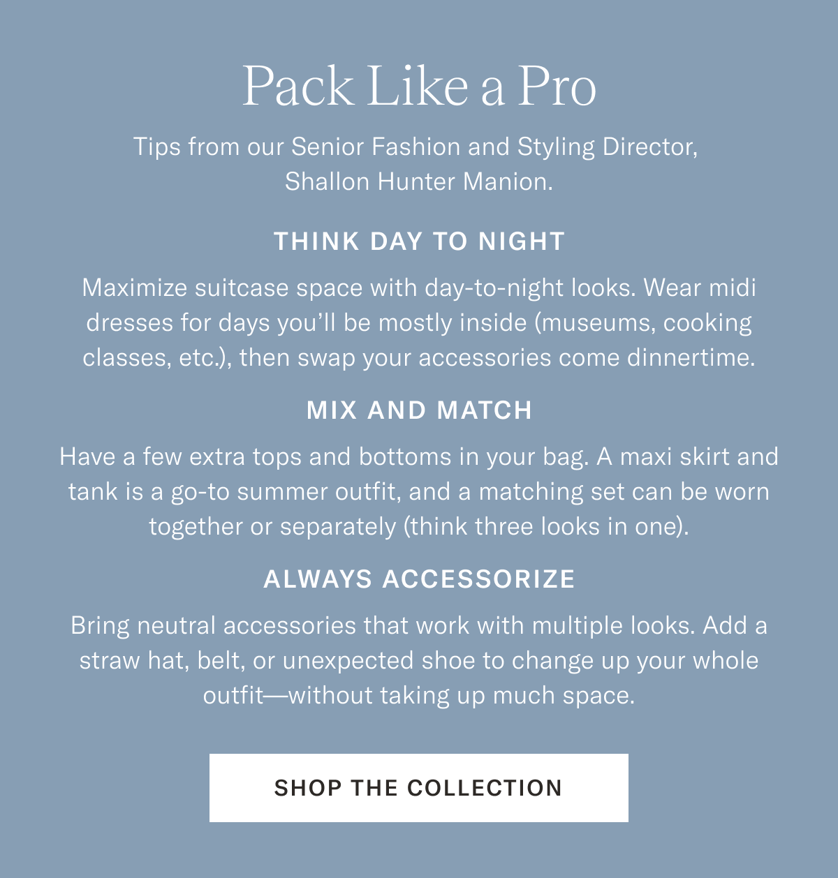 Pack Like a Pro