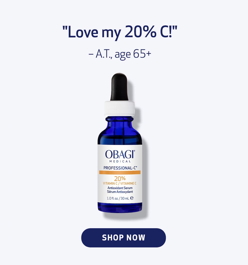  "Love my 20% C!" – A.T., age 65+ CTA: SHOP NOW