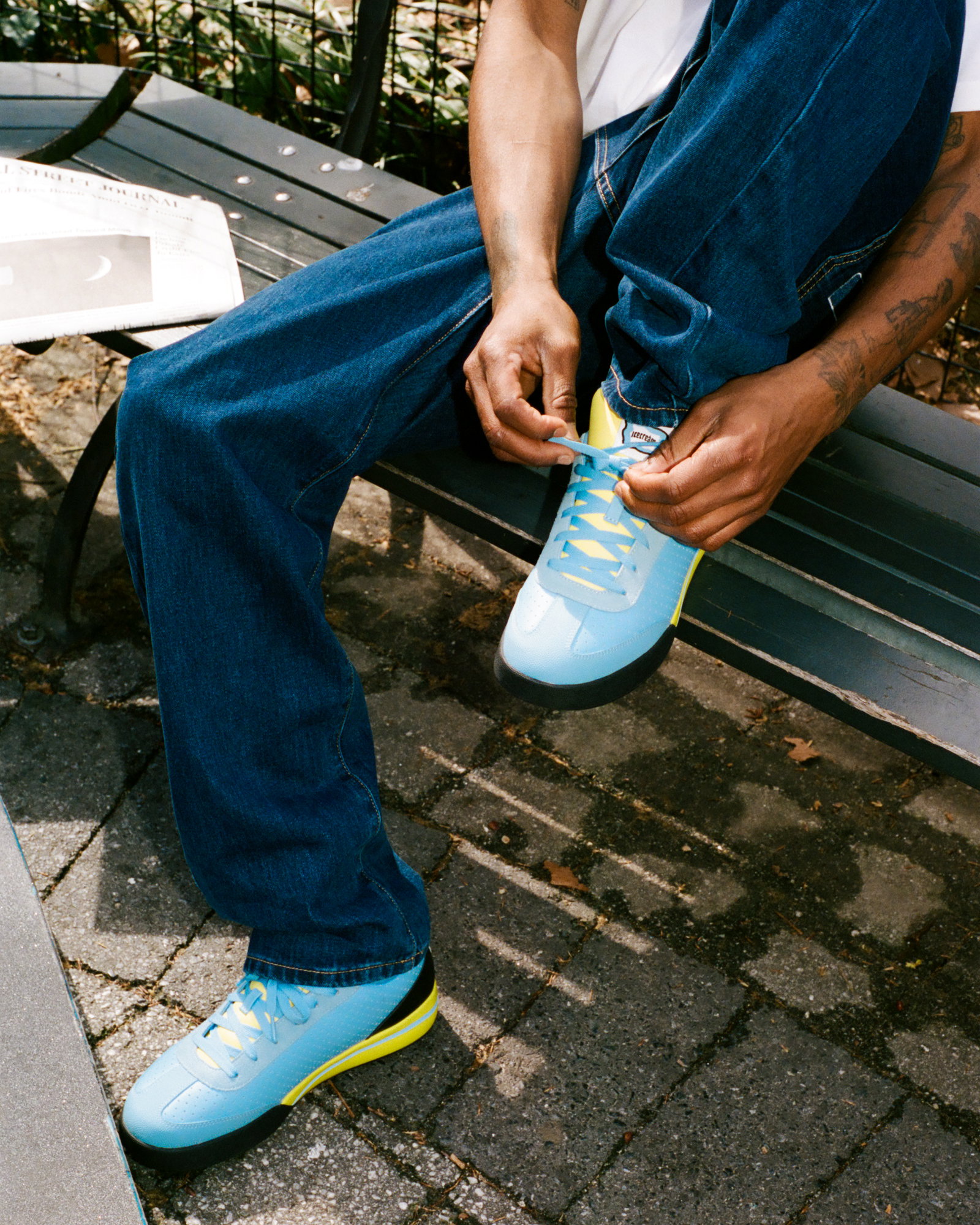 Reebok x Icecream Board Flip — Pale Cerulean