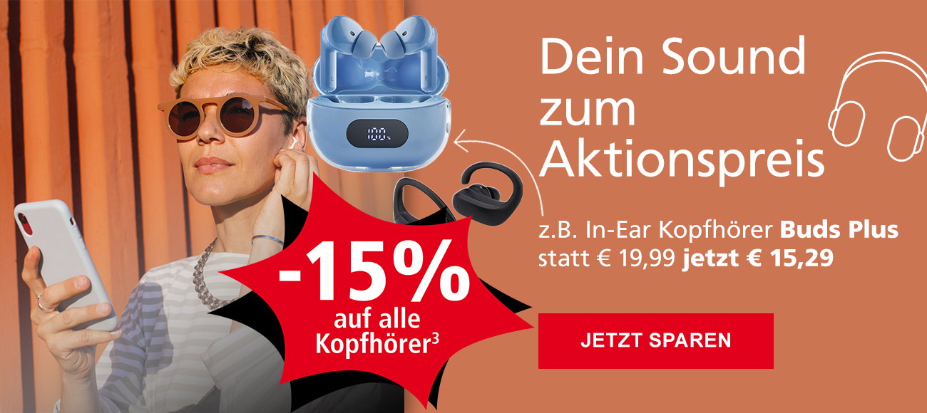 Kopfhörer Aktion
