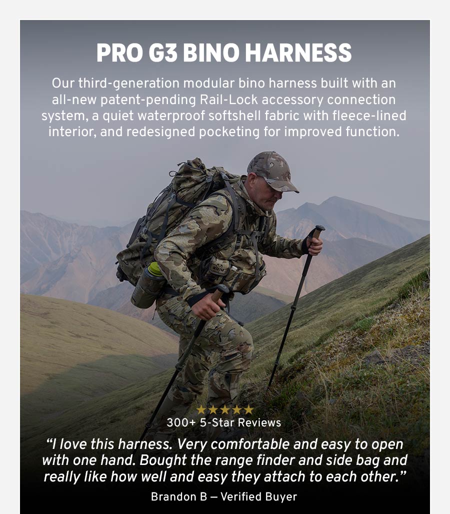 PRO G3 Bino Harness