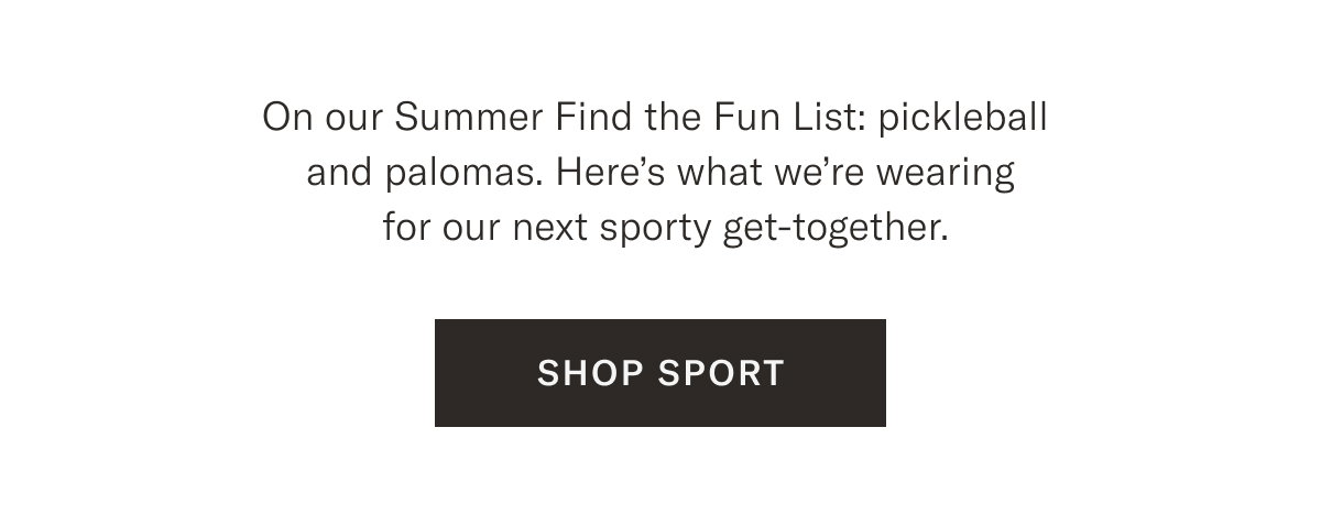 Shop Sport