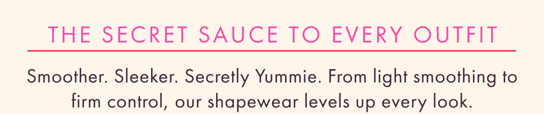 THE SECRET SAUCE TO EVERY OUTFIT