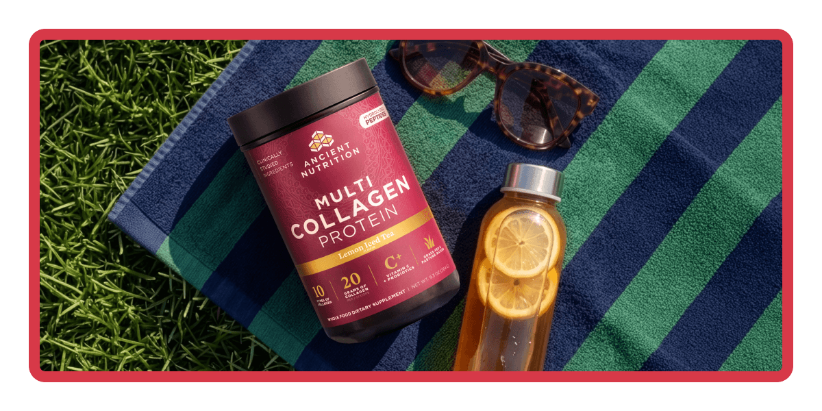 Multi Collagen Protein Lemon Iced Tea