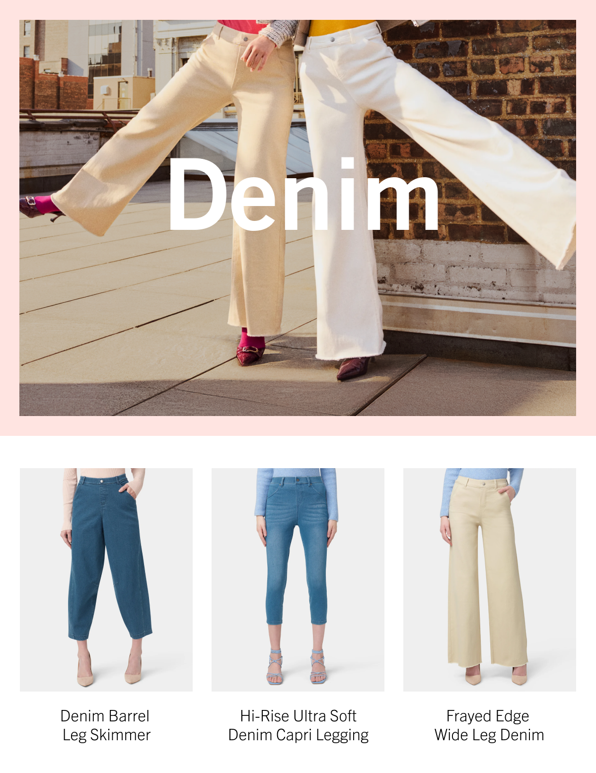 Denim Leggings