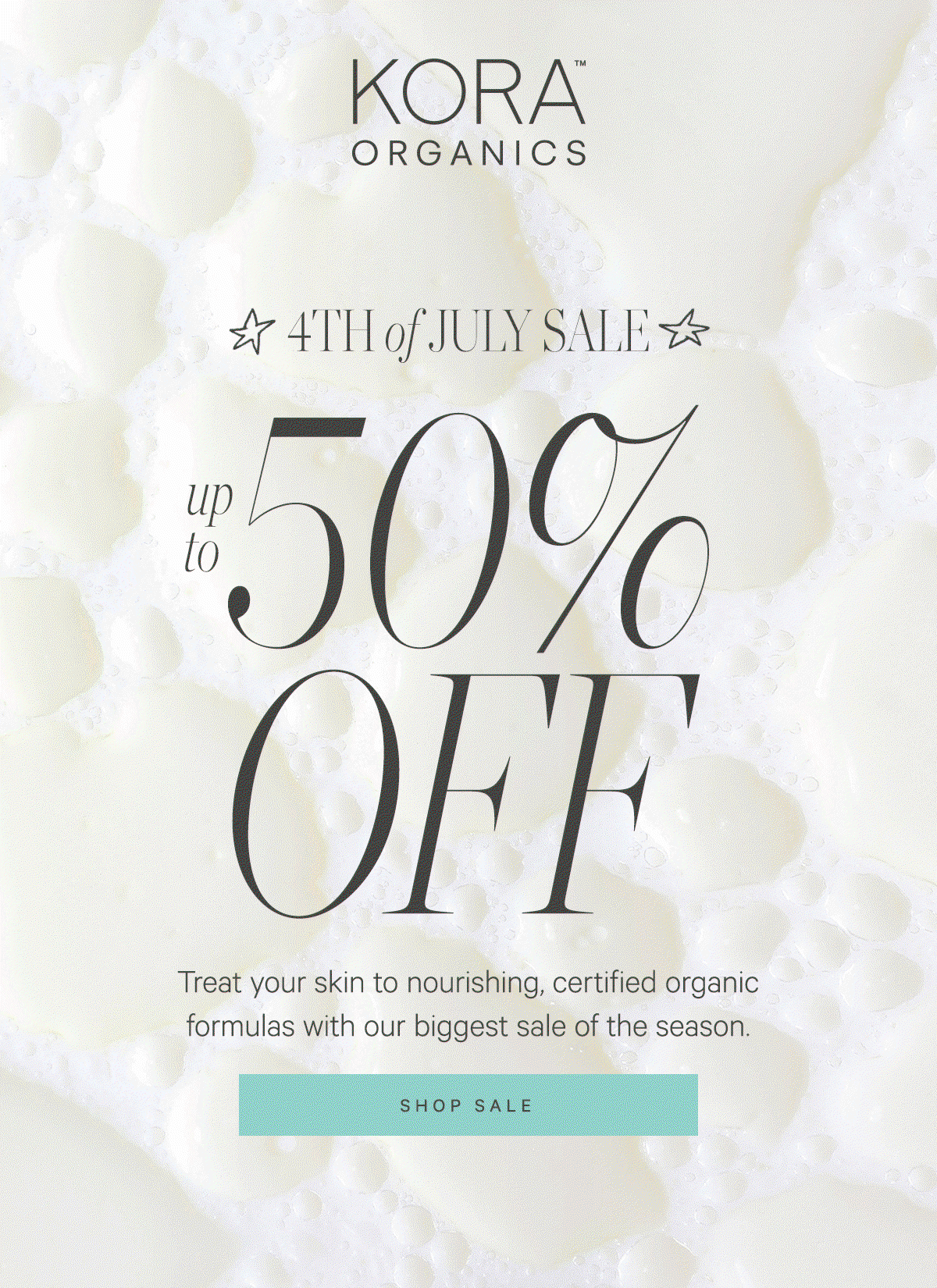 Shop up to 50% off with our 4th of July Sale