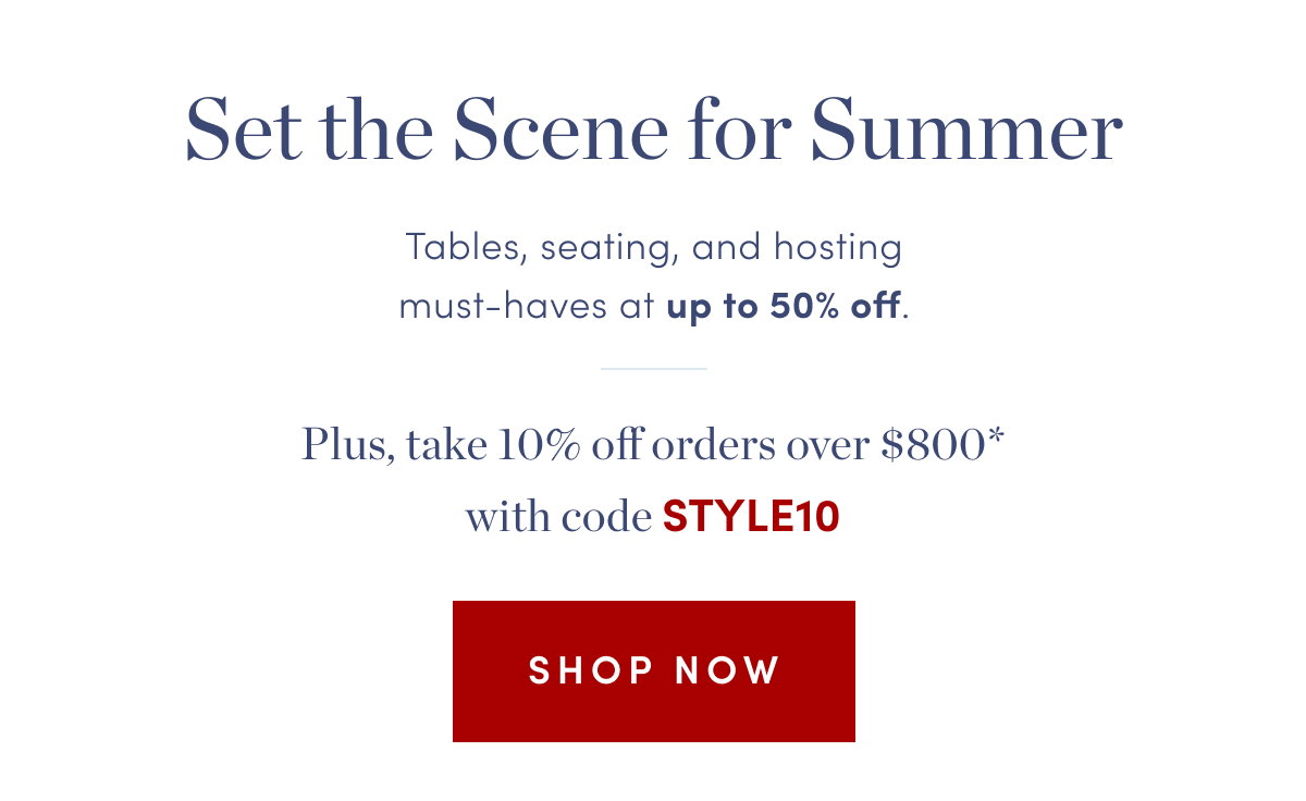 Up to 50% Off Furniture