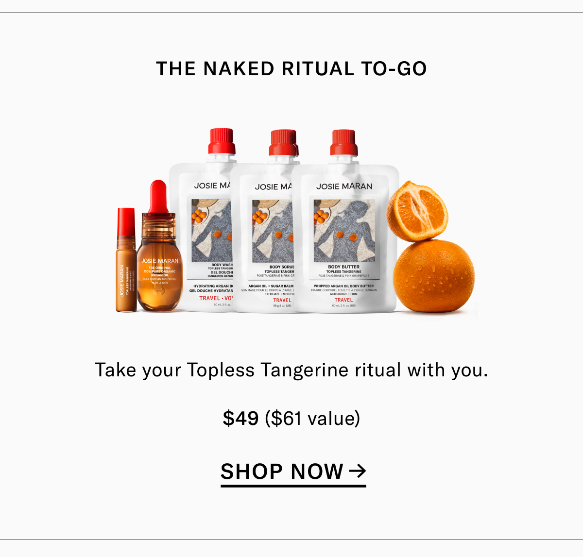 The Naked Ritual To-Go