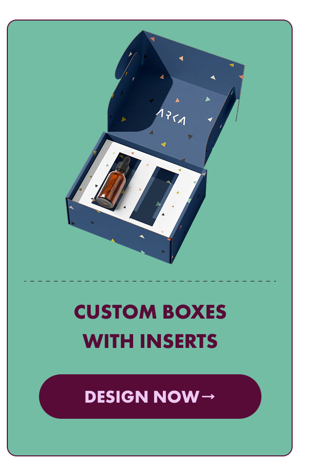 Custom Boxes With Inserts - Design Now