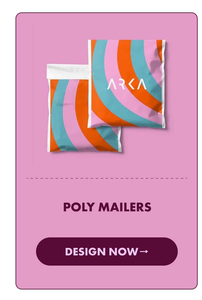 Poly Mailers - Design Now