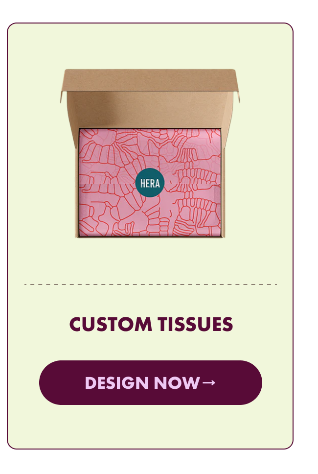 Custom Tissues - Design Now