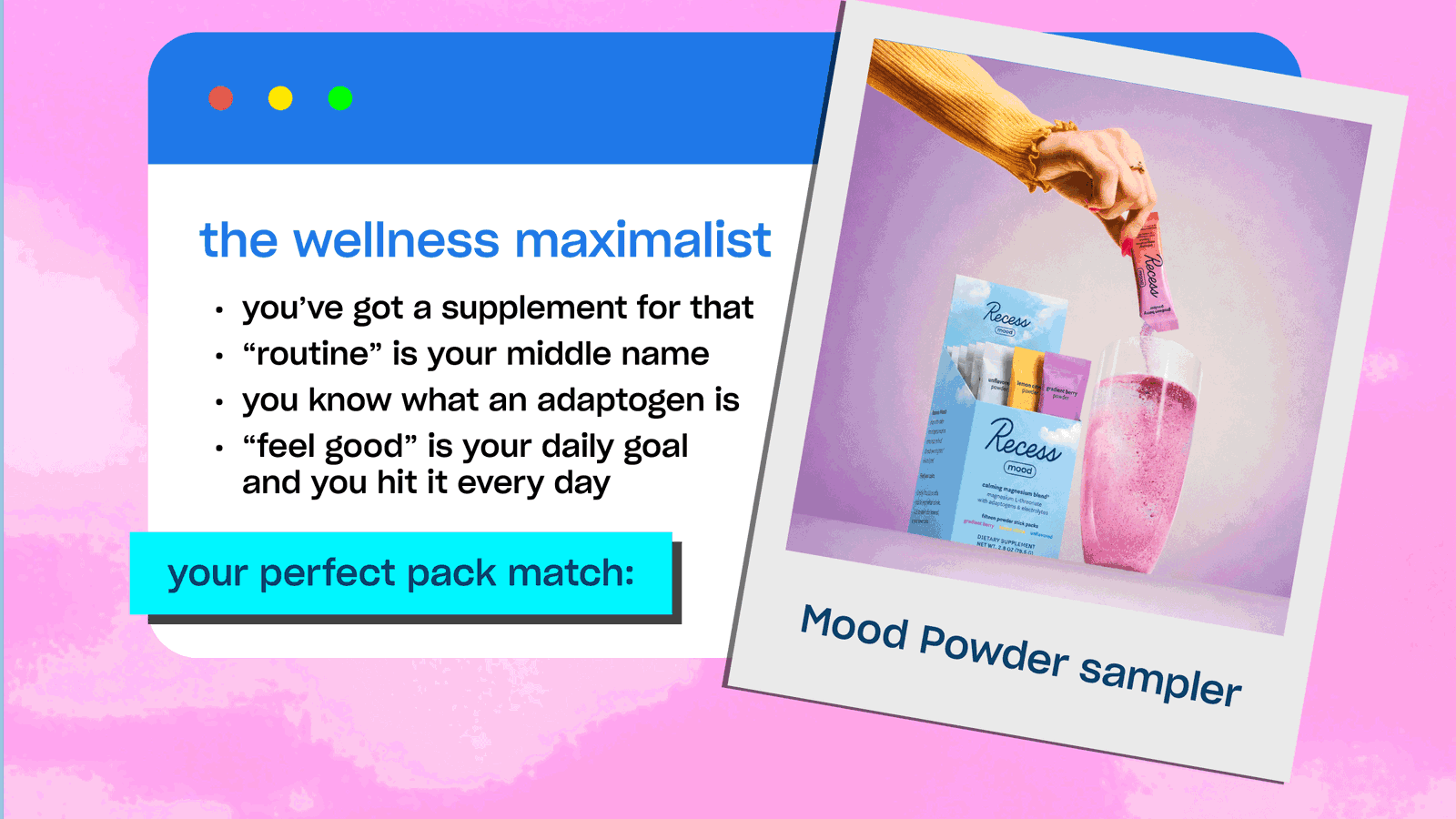 the wellness maximalist