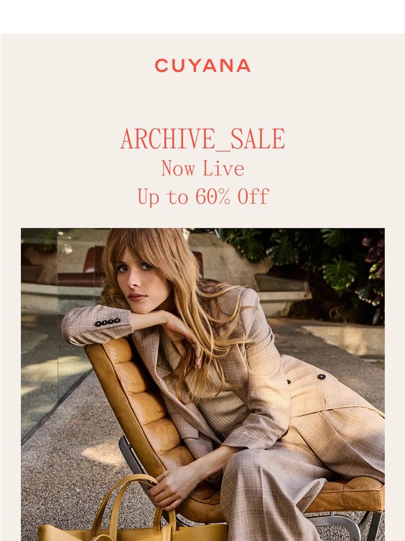 The Archive Sale is Here