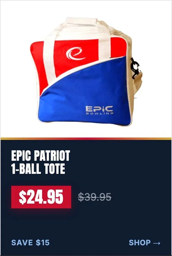 Epic Patriot 1-Ball Tote, sale $24.95, was $39.95, save $15