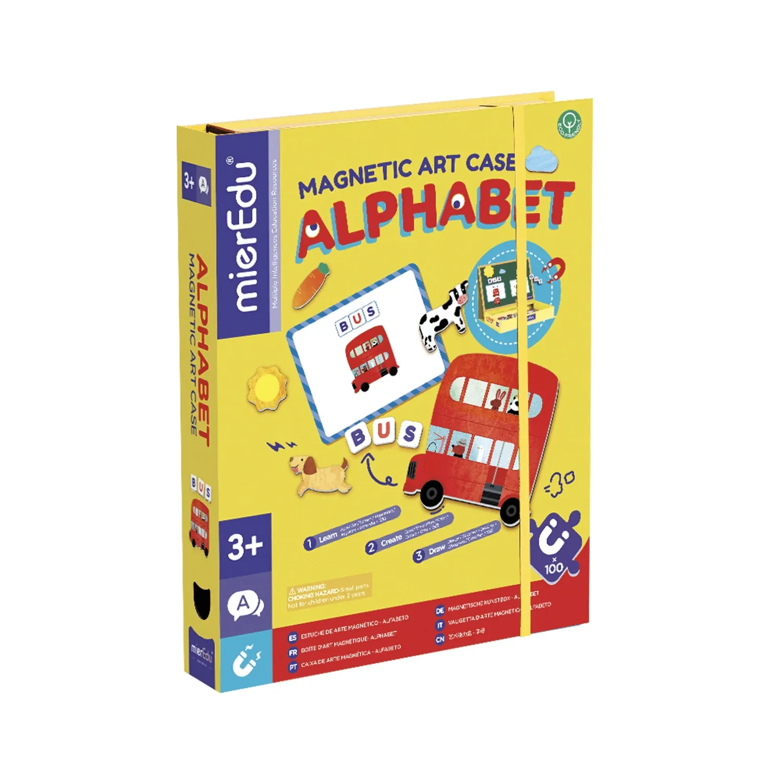 Image of Mieredu Magnetic Art Case Alphabet