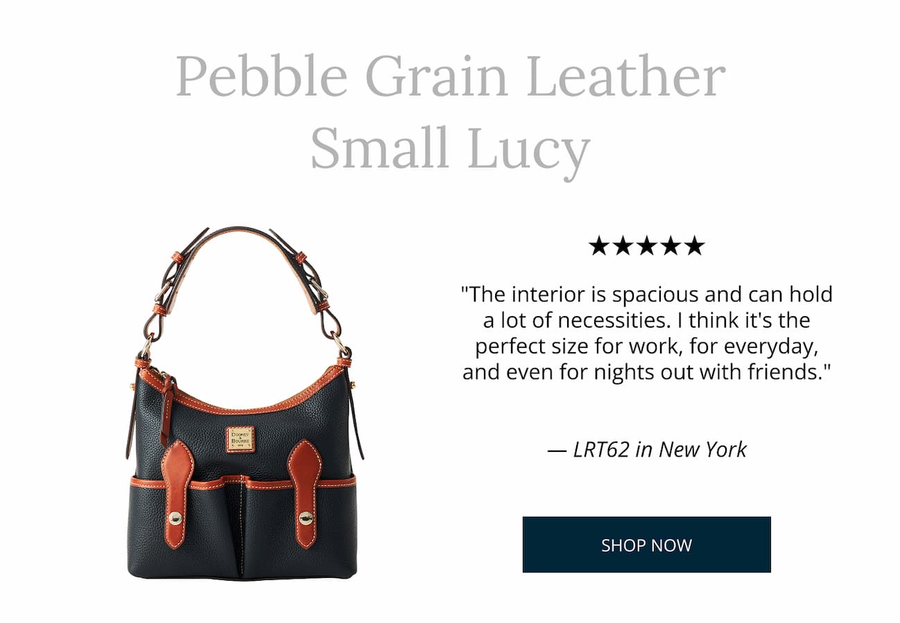 Pebble Grain Small Lucy