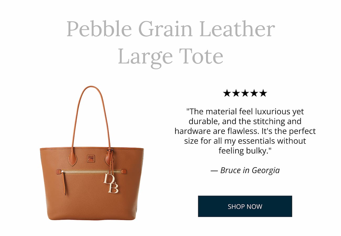 Pebble Grain Large Tote
