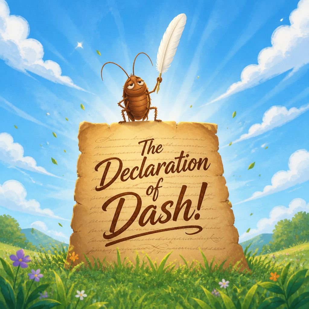 The Declaration of Dash! Kidbox News story cover