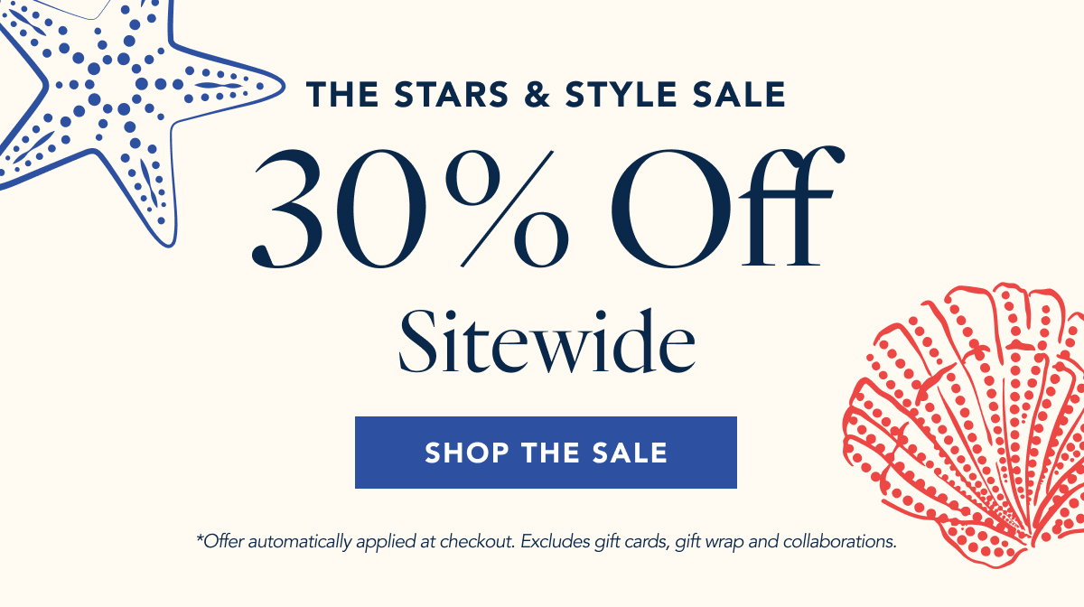 30% Off Sitewide