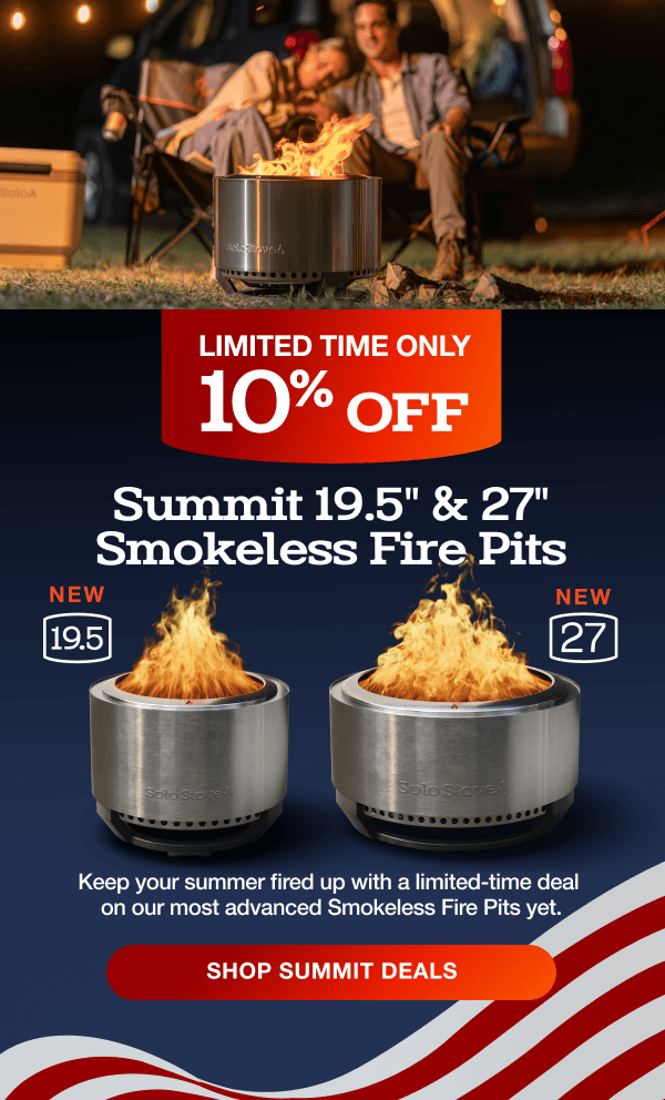 Summit Smokeless Fire Pit Series