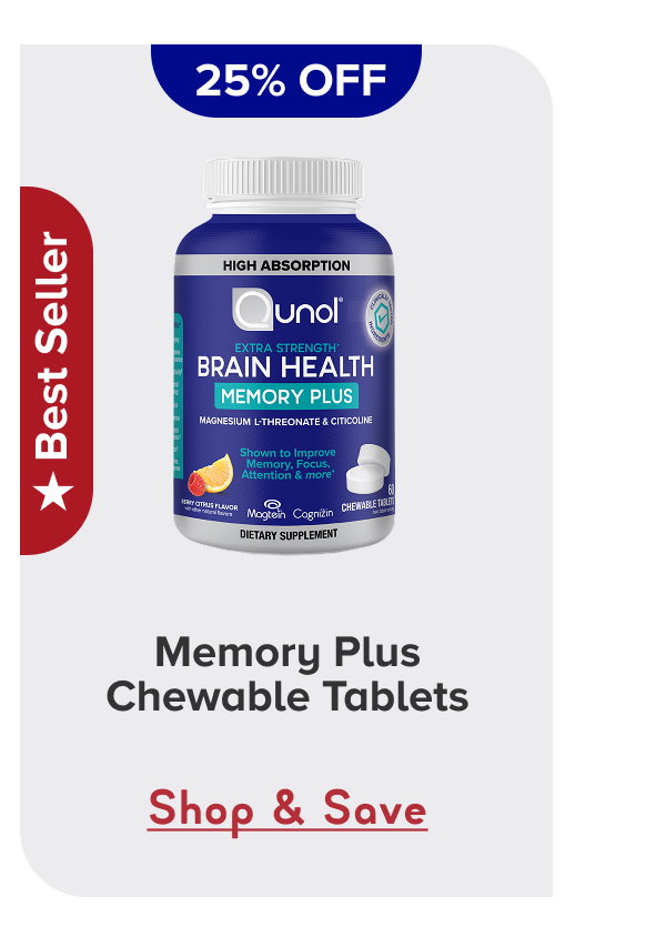 Memory Plus Chewable Tablets