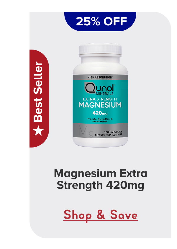 Magnesium Extra Strength 420 mg