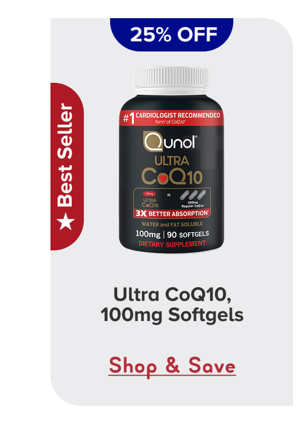 Ultra CoQ10, 100mg Softgels