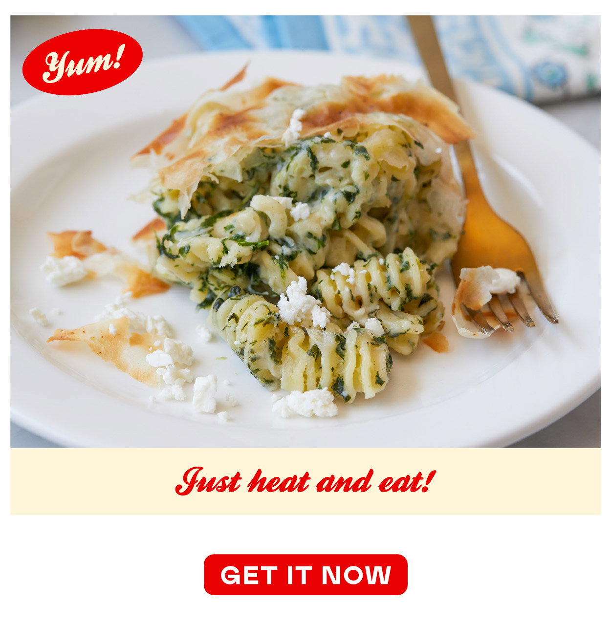 Spanakopita Mac and Cheese​
