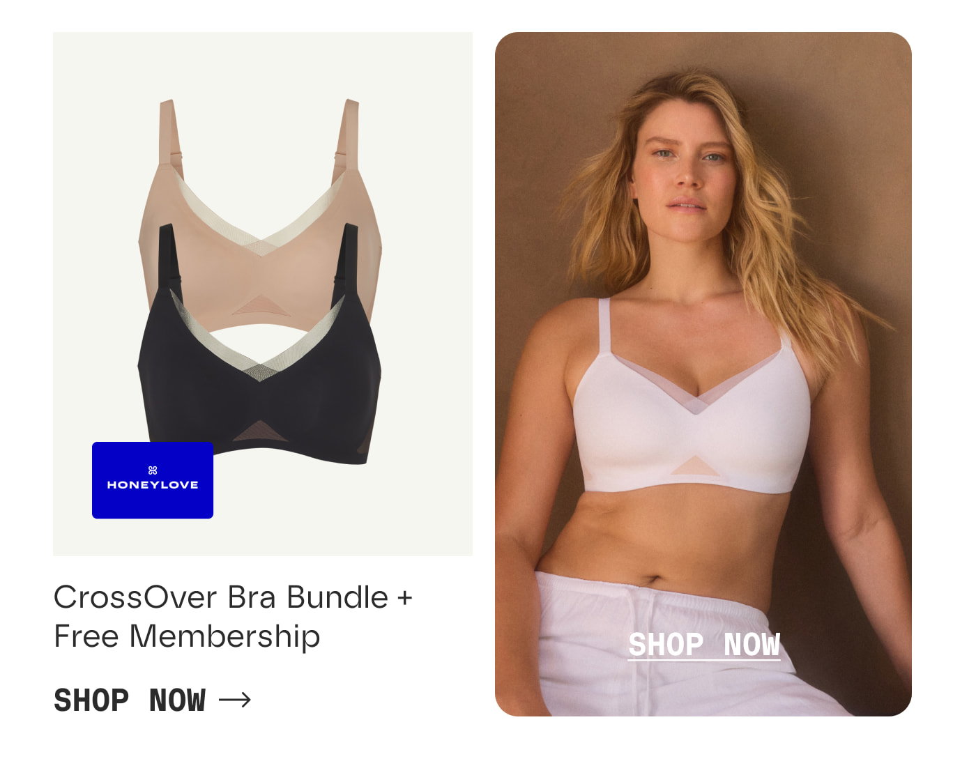 CrossOver Bra Bundle + Free Membership | SHOP NOW | SHOP NOW