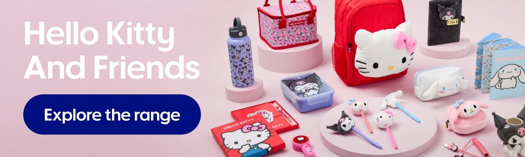 Hello Kitty And Friends Explore the range