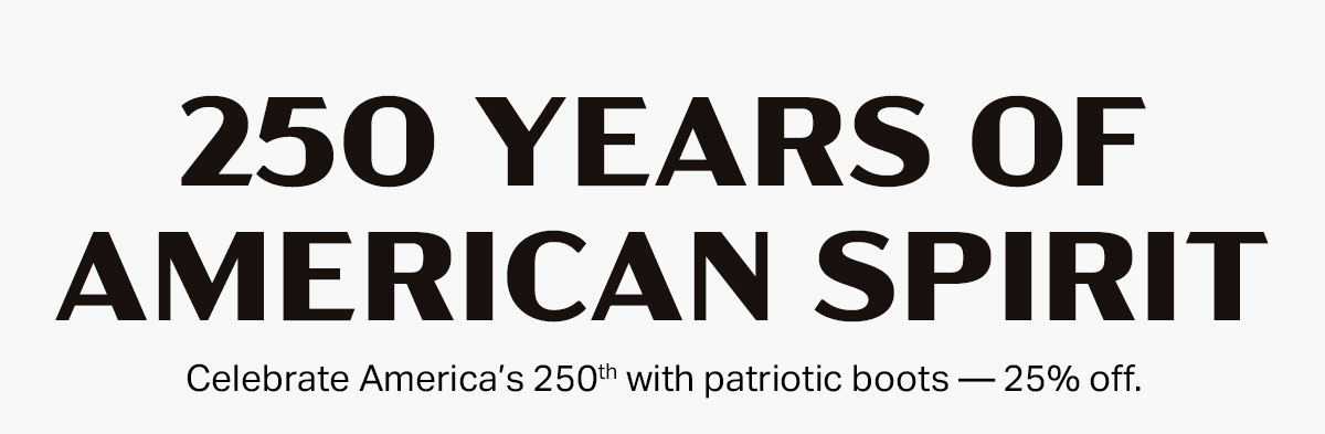 250 years of American Spirit