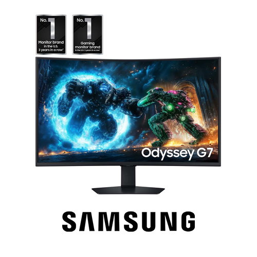 37" Odyssey G7 G75F 4K 165Hz Curved Gaming Monitor - Black - Open Box