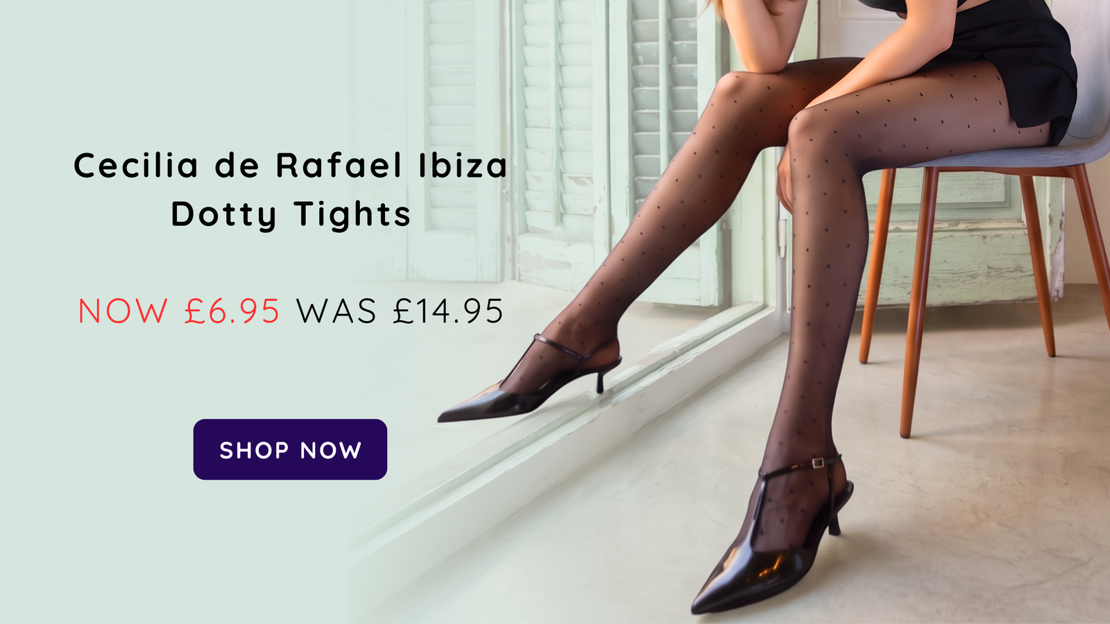 Cecilia de Rafael Ibiza Dotty Tights