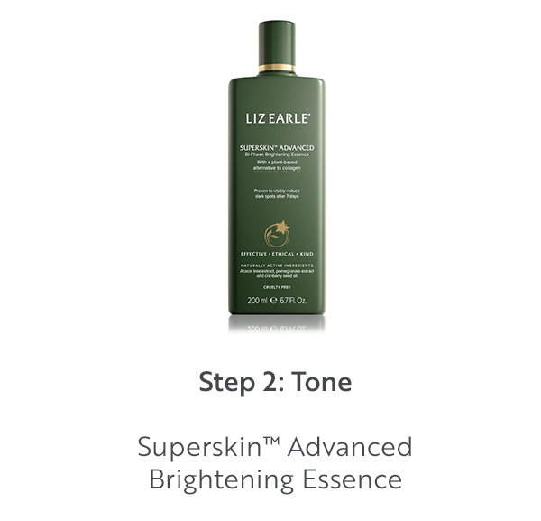 Step 2: Tone  Superskin™ Advanced Brightening Essence