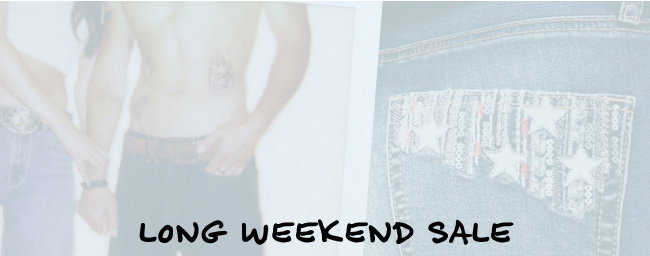 Long Weekend Sale