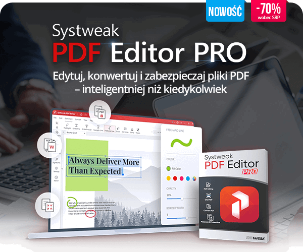 Systweak PDF Editor Pro | Edit, Convert & Secure PDFs – Smarter Than Ever