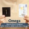 Omega: World's Smallest 100W & 200W USB-C Charger