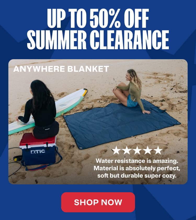 Up to 50% off summer clearance