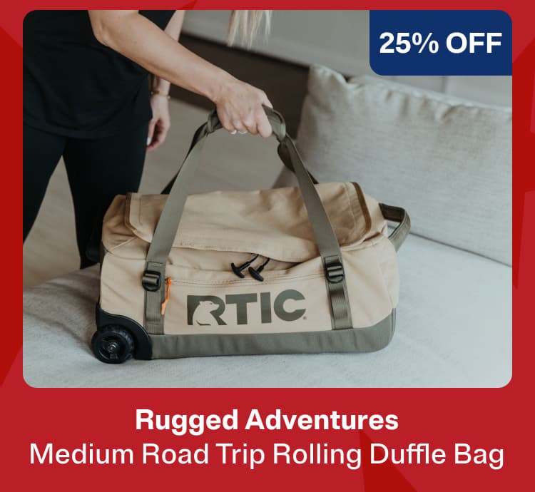 Medium Road Trip Rolling Duffle Bag