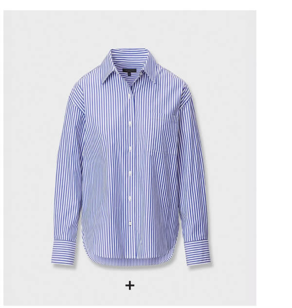 Shop Connie Striped Poplin Shirt
