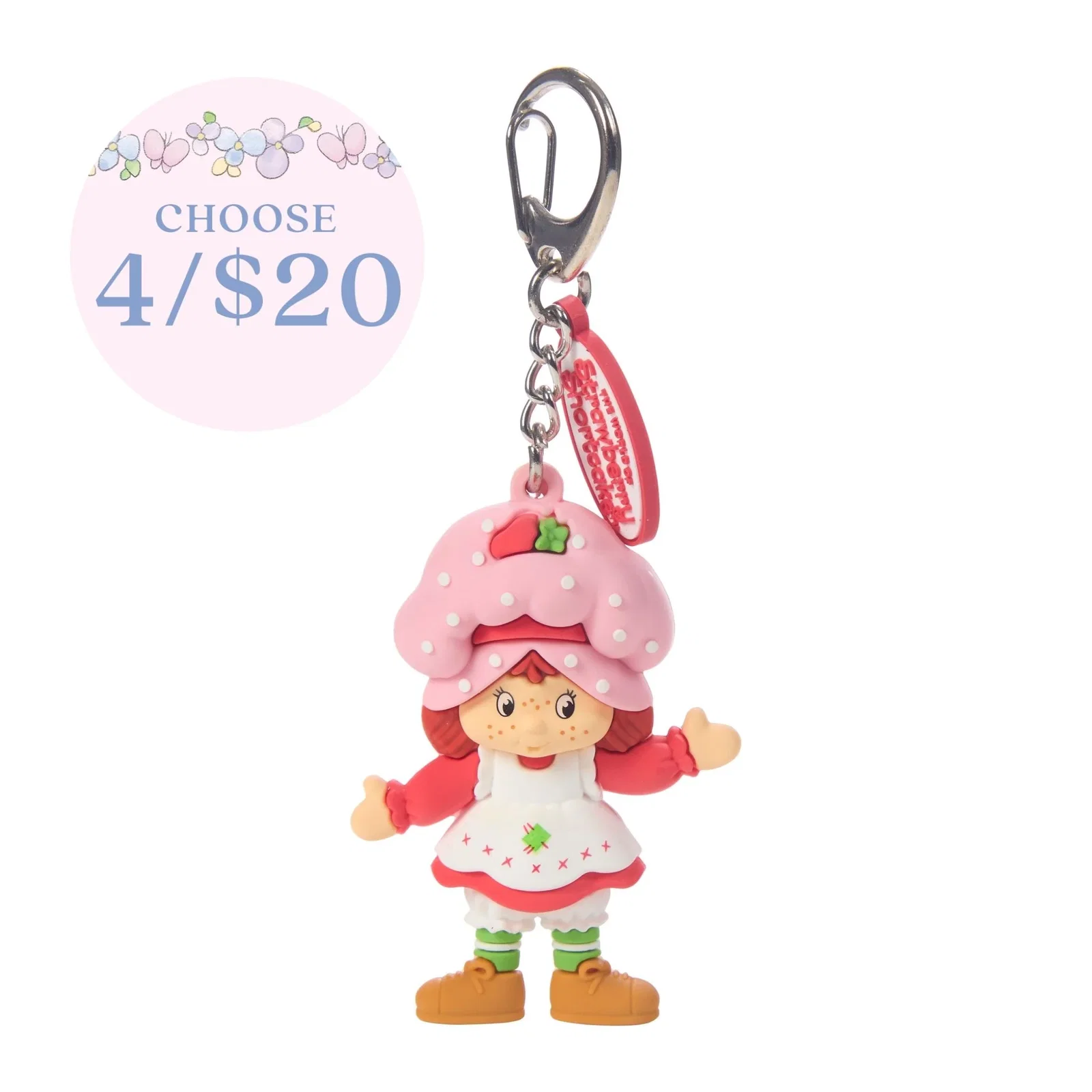 Image of Strawberry Shortcake Backpack Clip