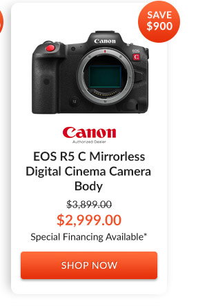 Canon EOS R5 C Mirrorless Digital Cinema Camera Body