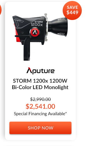 Aputure STORM 1200x 1200W Bi-Color LED Monolight