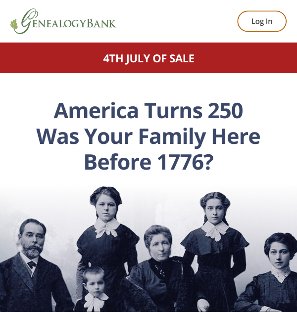 America Turns 250 Was Your Family Here Before 1776?