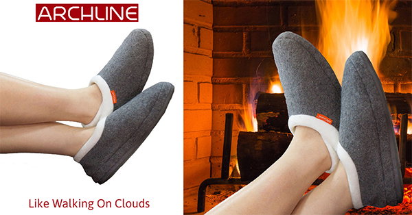 Archline Mens & Womens Comfortable Slippers