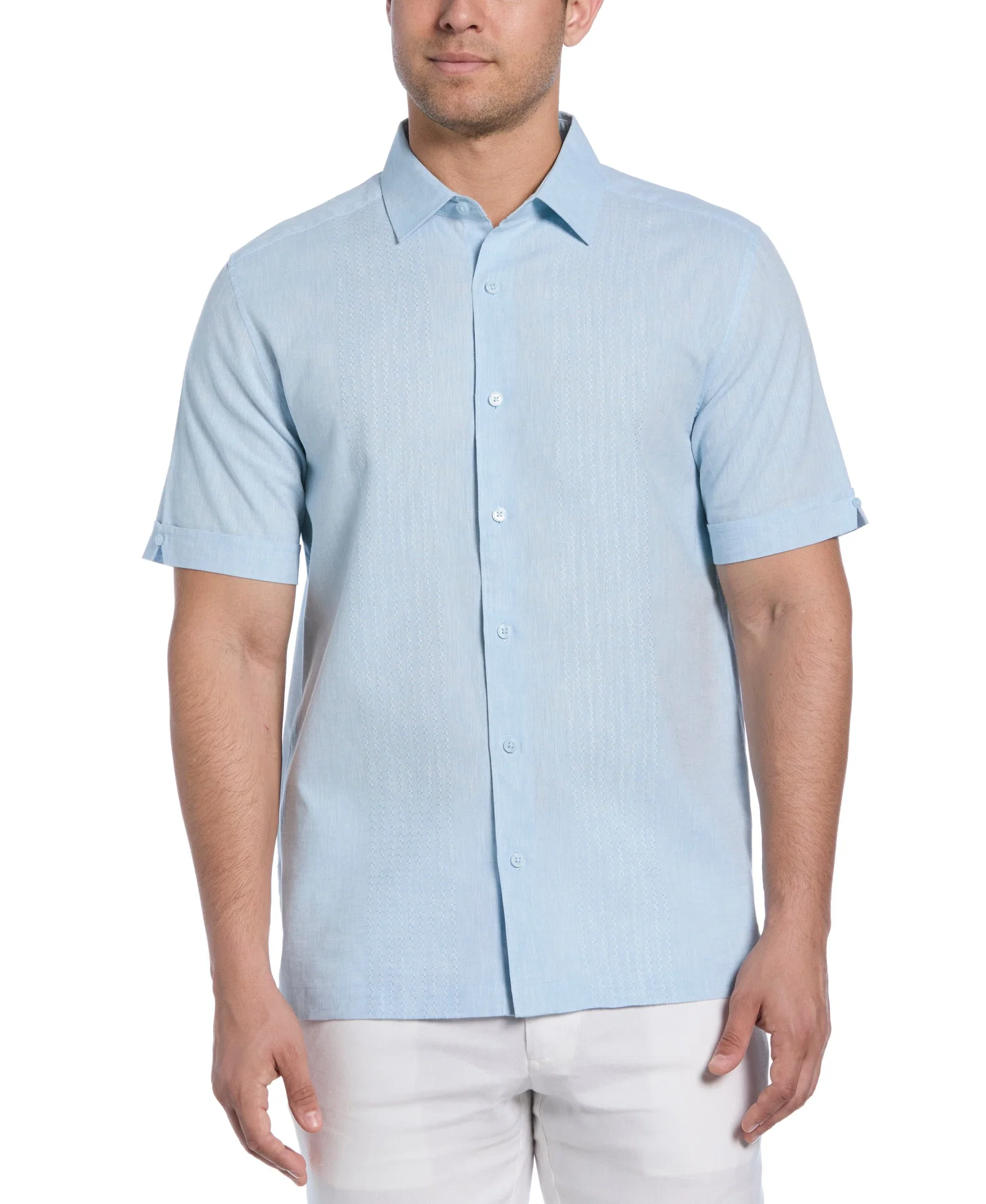Image of Dobby Panel Shirt