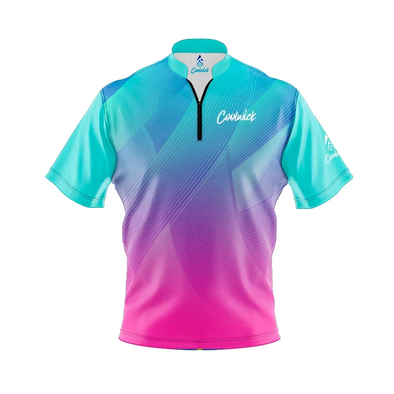 Image of CoolWick Elite Vapor Glow Sash Zip Jersey