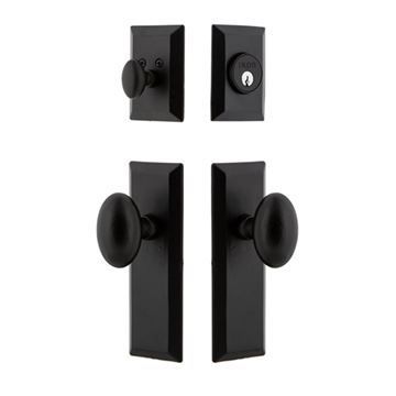 Ageless Iron Keep Entry Door Set - Aeg Knob